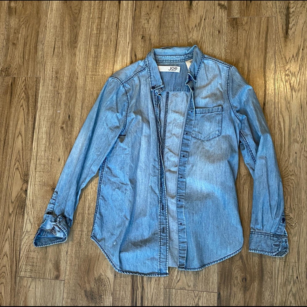 Denim shirt size M Joe Fresh